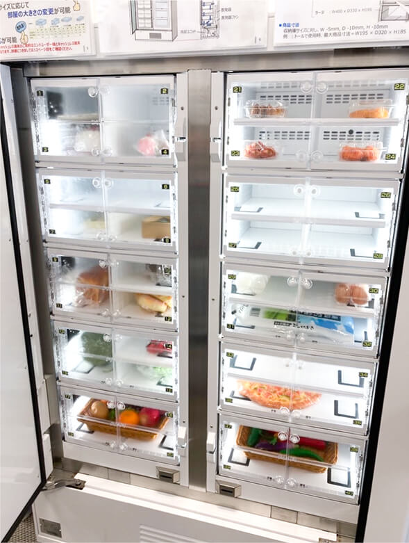 冷蔵ロッカー型自販機イメージ3