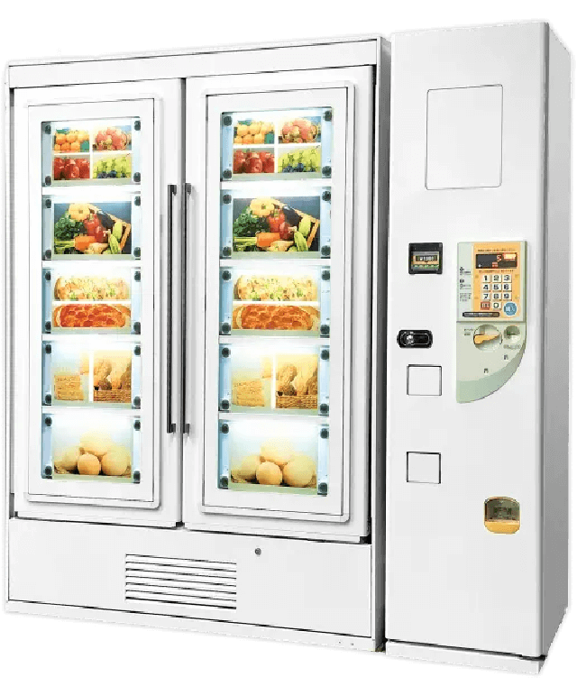 冷蔵ロッカー型自販機